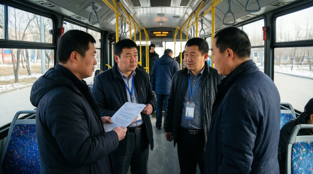 Городская среда Магадана: благоустройство дворов, освещение, общественные пространства, транспорт - иллюстрация